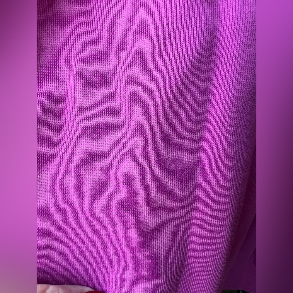 Nike - Kids  - Large - NWT - Fuchsia Hoodie - Oversized Fit - Picture 12 of 13
